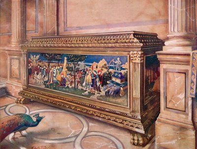 Ekteskapskassa eller Cassone. italiensk av Edwin John Foley