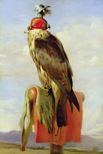 Hettefalk av Edwin Landseer