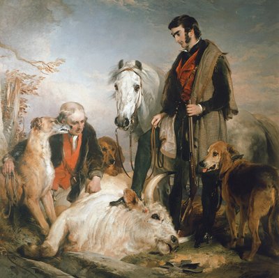 Scene i Chillingham Park: Portrait of Lord Ossulston, ca. 1833-36 av Edwin Landseer