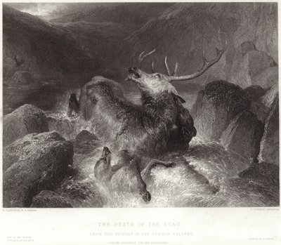 Hjortens død av Edwin Landseer