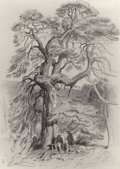 Under det gamle grantreet av Edwin Landseer