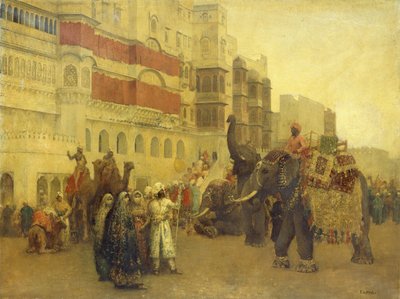 Denne fettdagen på Beckney-Baluchistan, Beckney, av Edwin Lord Weeks