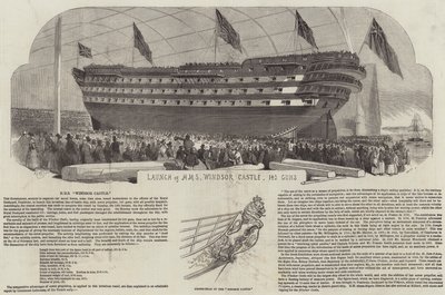 HMS Windsor Castle av Edwin Weedon