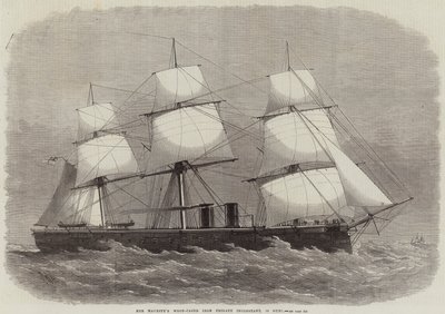 Hennes Majestets trehylstrede jernfregatt Inkonstant, 16 kanoner av Edwin Weedon