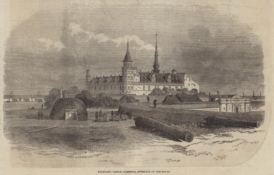 Kronborg slott, Elsineur, Øresunds inngang av Edwin Weedon