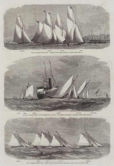 Royal Thames Yacht Club av Edwin Weedon