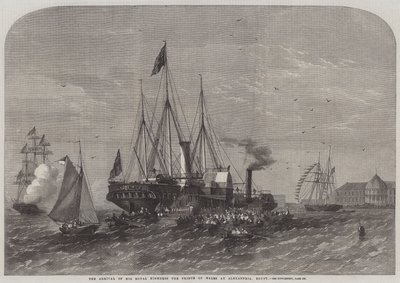 Ankomsten av Hans Kongelige Høyhet Prinsen av Wales til Alexandria, Egypt av Edwin Weedon