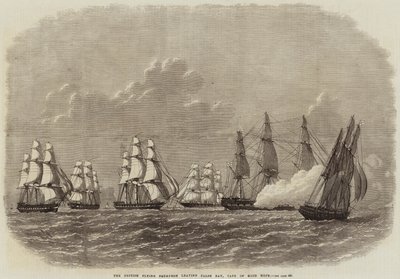 British Flying Squadron forlater False Bay, Kapp det gode håp av Edwin Weedon