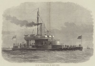 The New Turret-Ship Glatton, for havneforsvaret av Edwin Weedon