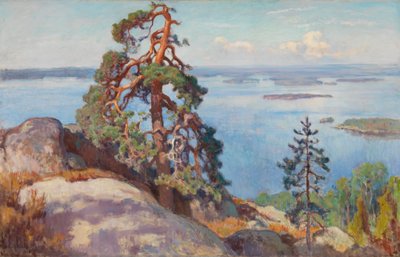 Landskap fra Koli av Eero Järnefelt