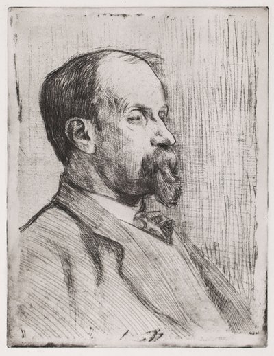 Portrett av Juhani Aho av Eero Järnefelt