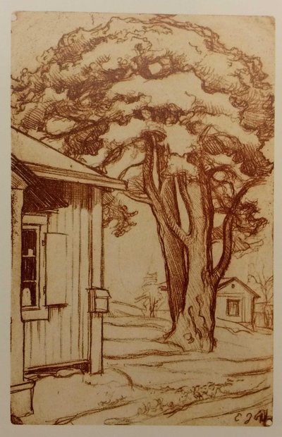 Portrett av en ung mann av Eero Järnefelt