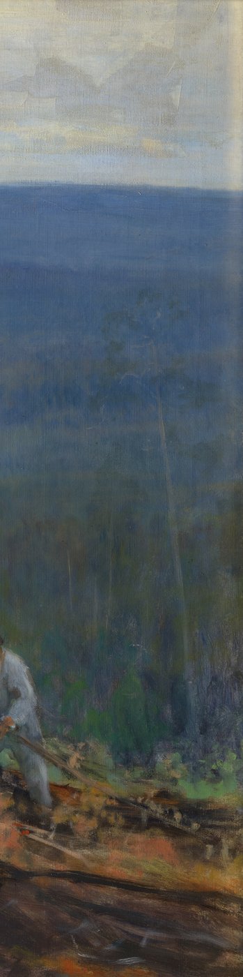 Under åket (Å brenne kratt) av Eero Järnefelt