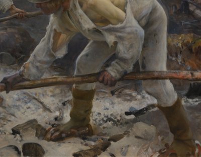 Under åket (Å brenne kratt) av Eero Järnefelt
