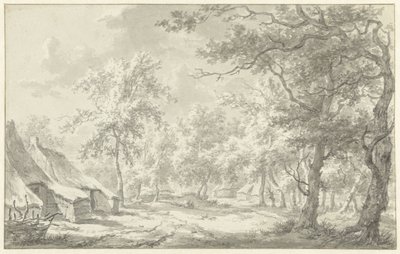 Gårder i Eext (Drenthe) av Egbert van Drielst