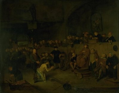 En rettssak av Egbert van I Heemskerck