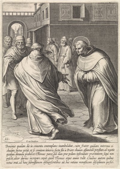 Thomas Aquinas i Bologna The Life of Saint Thomas Aquinas (serietittel) av Egbert van Panderen