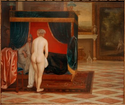 Kandaules-kona oppdager de skjulte Gyges av Eglon Hendrik van der Neer