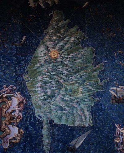 Korsika, detalj fra 