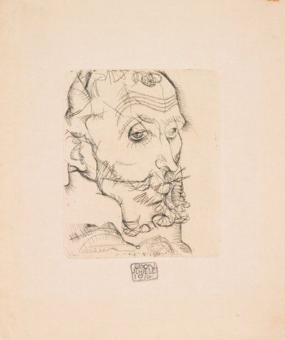 Portrett av Franz Hauer av Egon Schiele