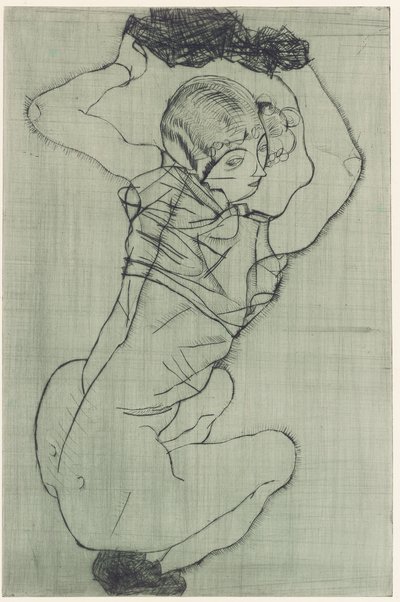 Huking av Egon Schiele