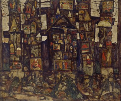 Skogbønn, 1915. av Egon Schiele