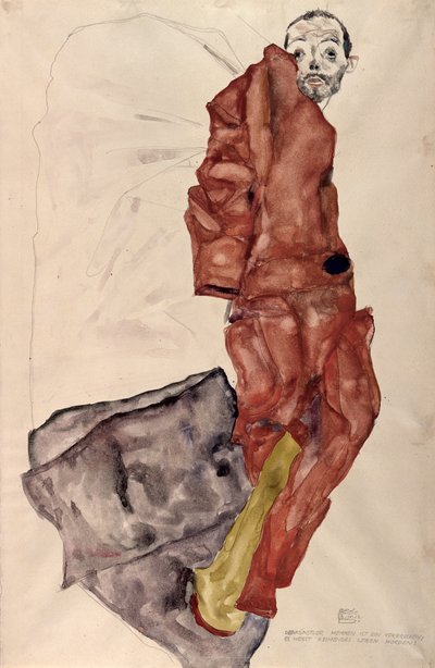 Hindring the Artist is a Crime: It is Murdering Life in the Bud av Egon Schiele