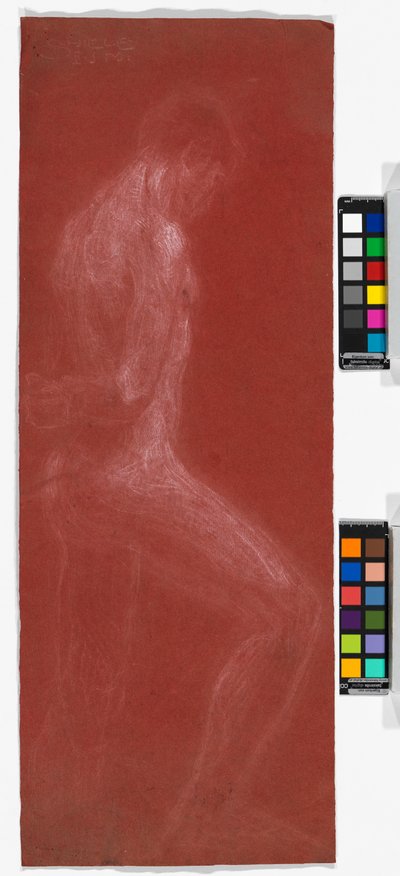 Männlicher Akt av Egon Schiele