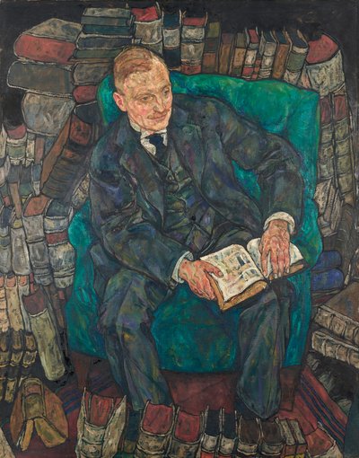 Portrett av Dr. Hugo Koller, 1918. av Egon Schiele