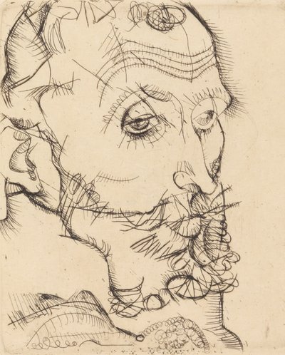 Portrett av Franz Hauer, 1914. av Egon Schiele