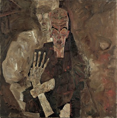 Self Seers II (Death and Man) av Egon Schiele