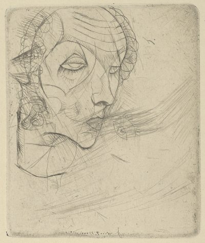 Selvportrett, 1914 av Egon Schiele