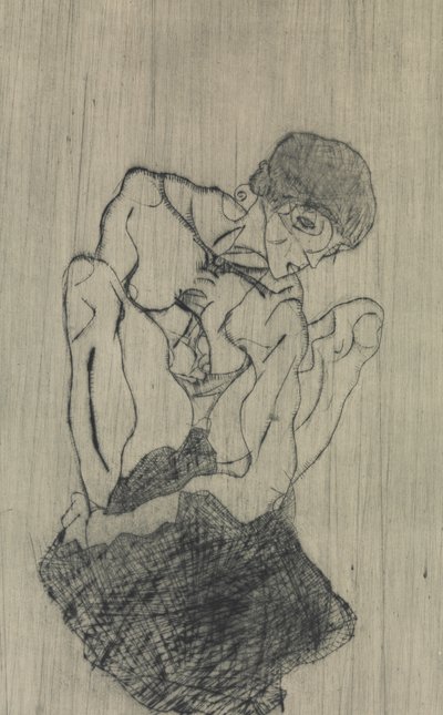 Sorg, 1914. av Egon Schiele