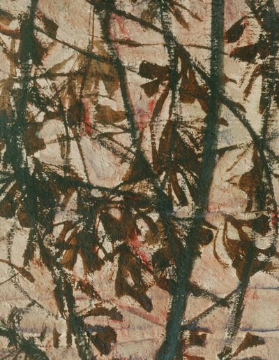 Versinkende Sonne (olje på lerret) av Egon Schiele