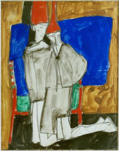 To knelende av Egon Schiele