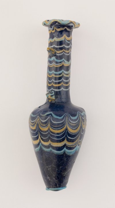 Bottle, New Kingdom, ca. 1425-1362 f.Kr. (glass) av Egyptian 18th Dynasty