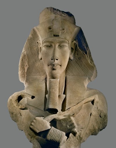 Farao Amenophis IV Akhnaton (skulptur) av Egyptian 18th Dynasty
