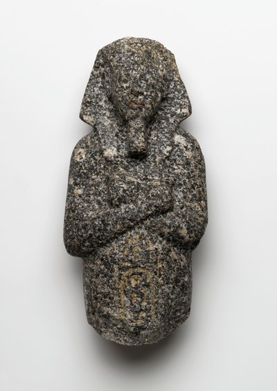 Ushabti av Akhenaten, fra Tell el-Amarna, New Kingdom, ca. 1353-36 f.Kr. (granitt) av Egyptian 18th Dynasty