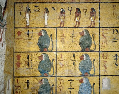 Bavianer av Egyptian 19th Dynasty