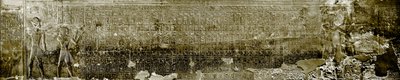 Egyptisk antikvitet: liste over konger av Abydos. Temple of Sethi (Sety eller Seti) I (19. dynasti av Egyptian 19th Dynasty