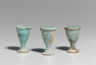 Tre kopper, 664-30 f.Kr., sen - ptolemaisk periode av Egyptian 26th Dynasty