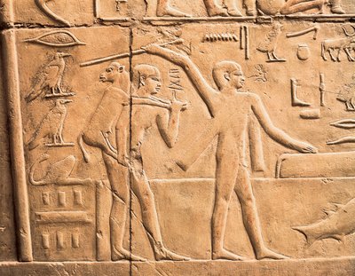 Scener av gårdsarbeid, detaljer av Egyptian 4th Dynasty