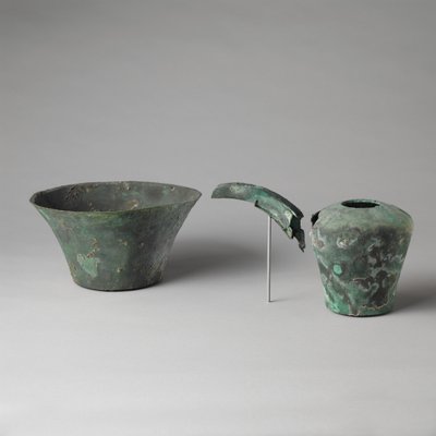 Ør og kum (kobber) av Egyptian 6th Dynasty