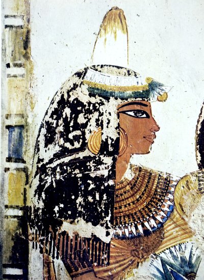 Egyptisk gravveggmaleri av Egyptian Egyptian