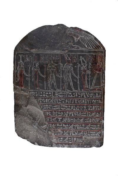 Funerary Stele of Hordiefnakht, 330–323 f.Kr. (kalkstein) av Egyptian Ptolemaic Period