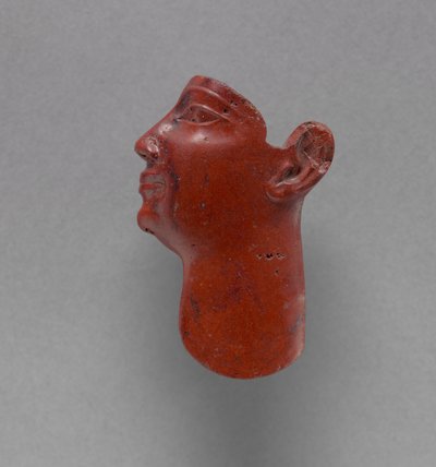 Innlegg: Head of a King, 380-246 f.Kr av Egyptian Ptolemaic Period