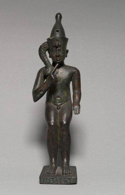 Statuett av Harpokrates, 304-30 f.Kr av Egyptian Ptolemaic Period