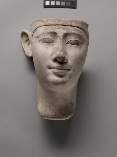 Votivt hode for en konge, 305-246 f.Kr av Egyptian Ptolemaic Period