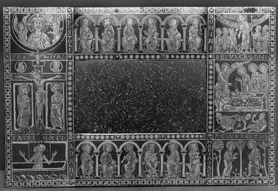 Bærbart alter av St. Mauritius av Eilbertus of Cologne (fl.1129 60)