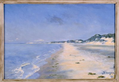 E. Hein, En herlig sommerdag i Skagen av Einar Hein
